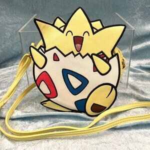 Faux Leather Togepi Pokemon Gamefreak Purse Crossbody Bag